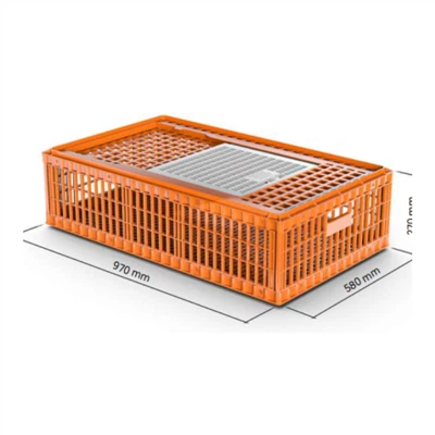UV-gestabiliseerd kunststof kippenkrat